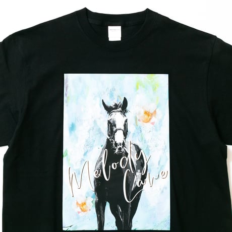 メロディーレーン グラフィカルTシャツAパターン（黒/Black）