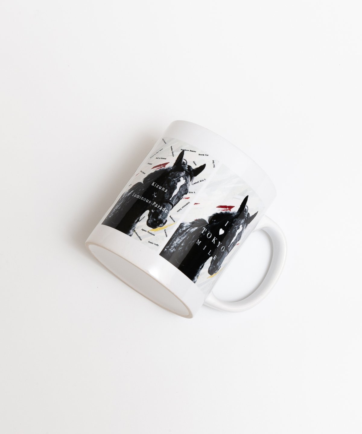 ソングライン引退記念グラフィカルマグカップ | HORSEGOODSnet