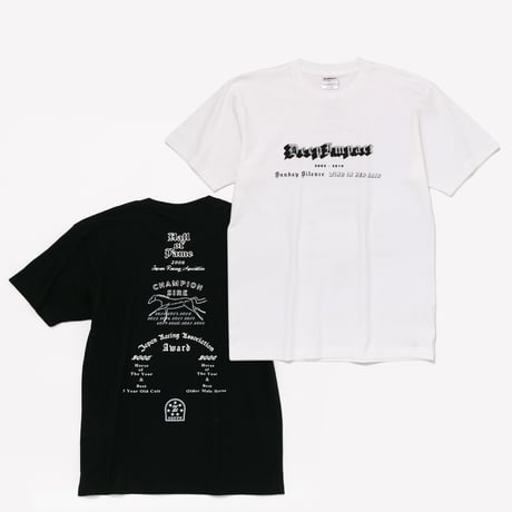ディープインパクト グラフィカルTシャツAパターン（白/White）