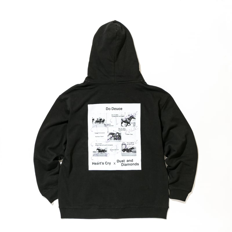 ドウデュース グラフィカルジップパーカー（黒/Black） | HORSEGOODSnet