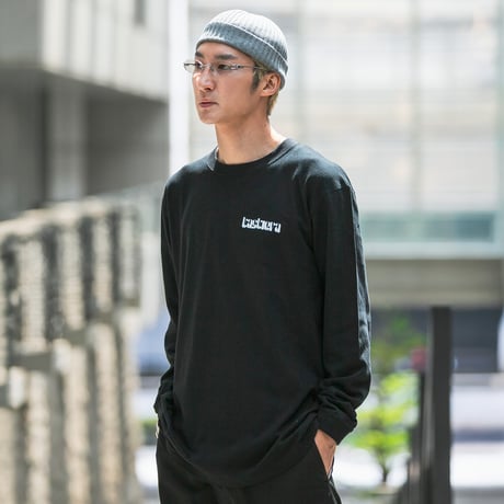 タスティエーラ引退記念 グラフィカルロングスリーブTシャツ（黒/Black）