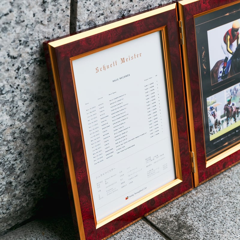 数量50個限定】シュネルマイスター引退記念写真デザインパネル