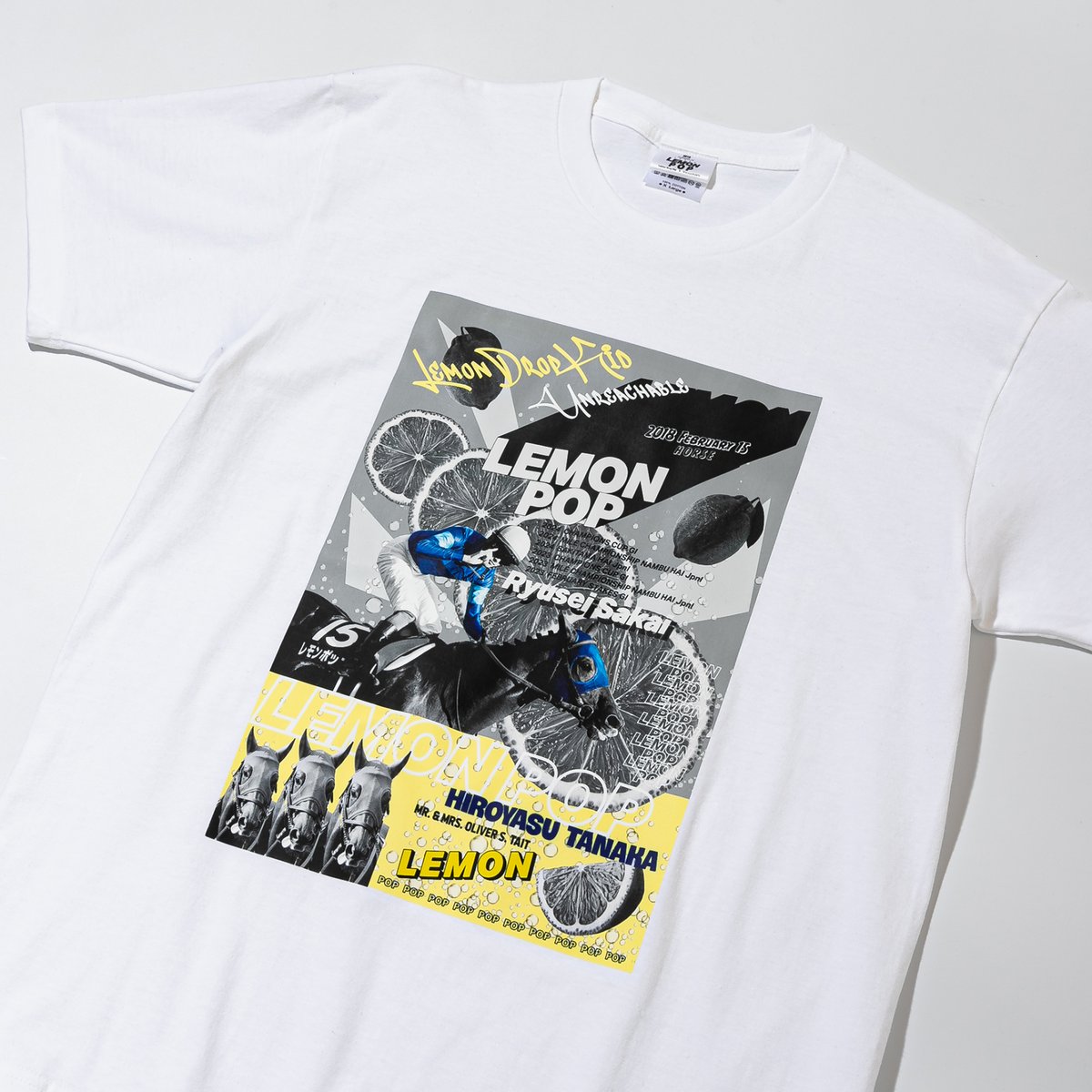 レモン Tシャツ 予約]レモンプリントTシャツ/ブラック – Lumier