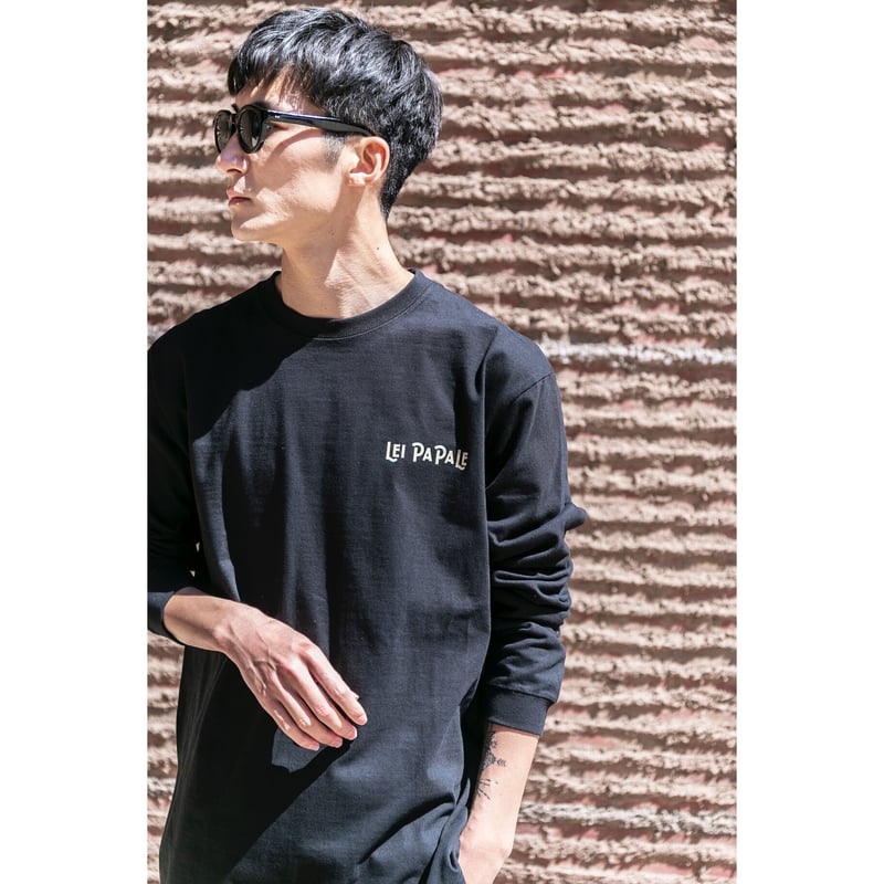 レイパパレ引退記念グラフィカルロングスリーブTシャツ（黒/Black