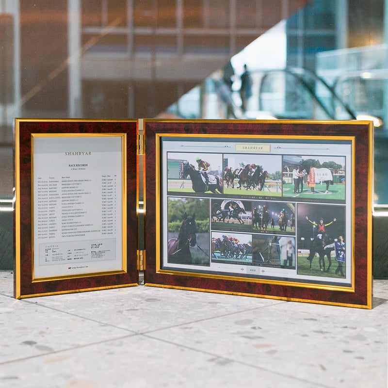 数量50枚限定】シャフリヤール引退記念写真デザインパネル（シリアル