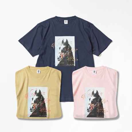 ウインドインハーヘア グラフィカルTシャツAパターン（ベージュ/Beige）