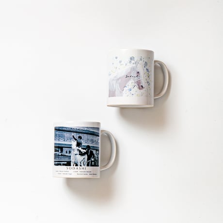 ソダシ引退記念グラフィカルマグカップ Bパターン