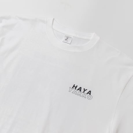 ハヤヤッコ グラフィカルTシャツCパターン（白/White）