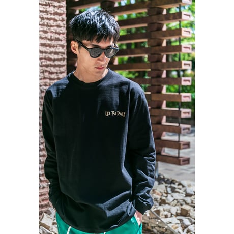 レイパパレ引退記念グラフィカルロングスリーブTシャツ（黒/Black）