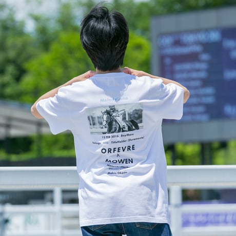 メロディーレーン グラフィカルTシャツCパターン（白/White）