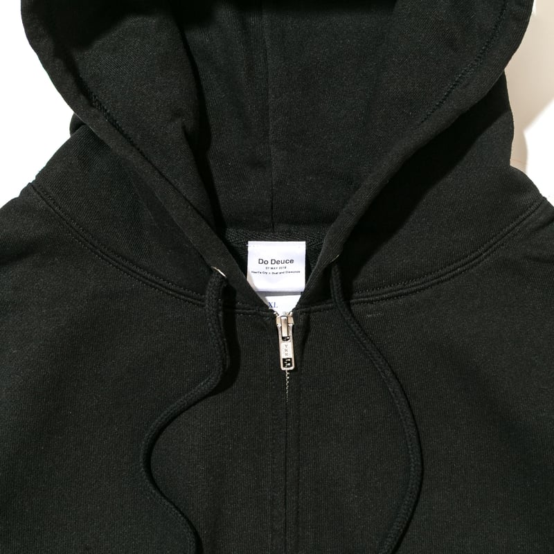 ドウデュース グラフィカルジップパーカー（黒/Black） | HORSEGOODSnet