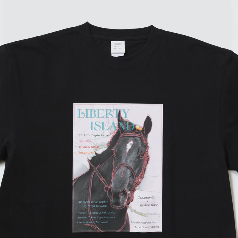 リバティアイランド メモリアルグッズ グラフィカルTシャツAパターン