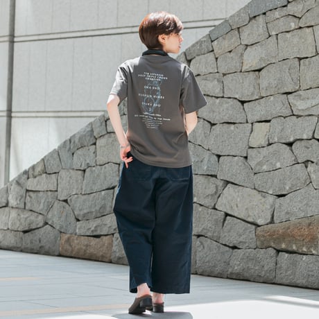 リバティアイランド メモリアルグッズ グラフィカルTシャツCパターン（グレー/Gray）