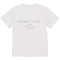 グローリーヴェイズ引退記念グラフィカルTシャツ（Bパターン白/White）