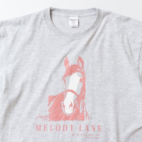 メロディーレーン グラフィカルTシャツBパターン（グレー/Gray）
