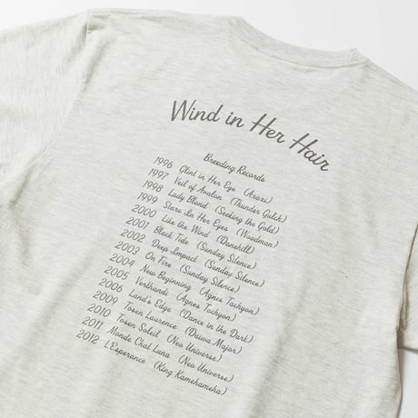ウインドインハーヘア グラフィカルTシャツBパターン（グレー/Gray）