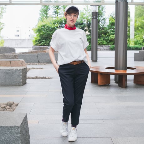 ハヤヤッコ グラフィカルTシャツCパターン（白/White）
