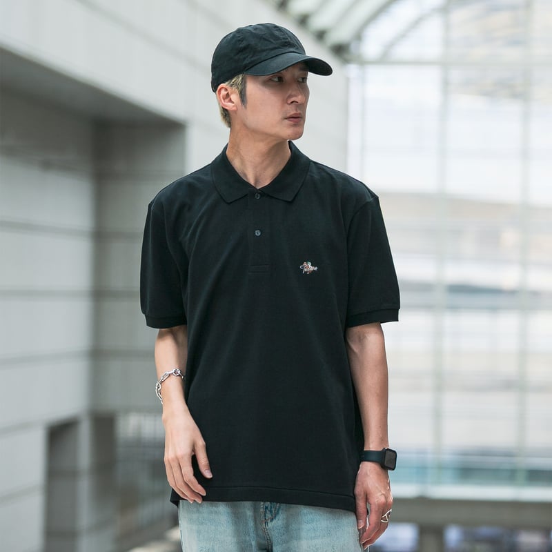 タスティエーラ引退記念 刺繍ポロシャツ（黒/Black） | HORSEGOODSnet