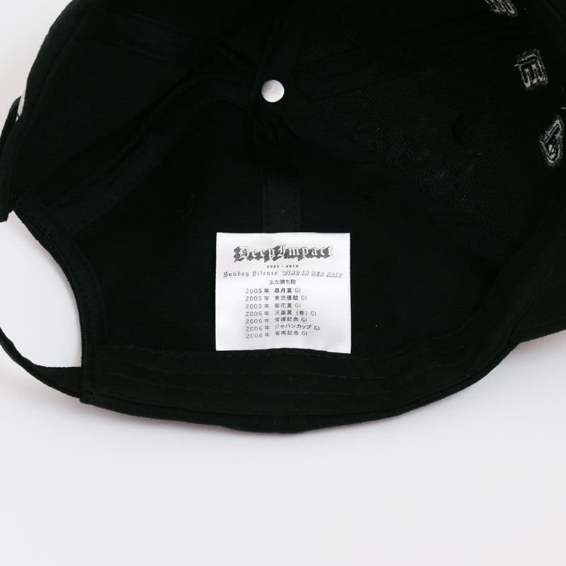 ディープインパクト グラフィカルCAP（黒/Black） | HORSEGOODSnet