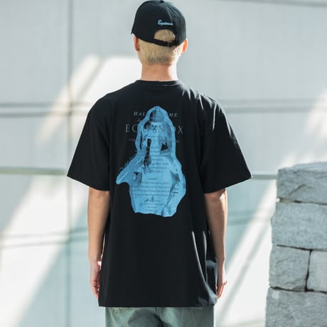 イクイノックス顕彰馬選定記念 グラフィカルTシャツBパターン（黒/Black）