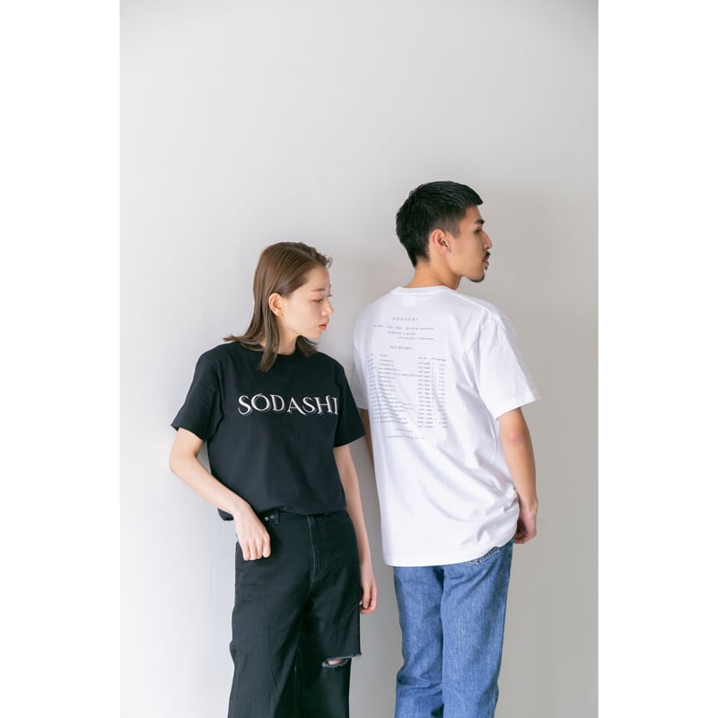 ソダシ引退記念グラフィカルTシャツ（Bパターン白/White） | HORSEGOODSnet
