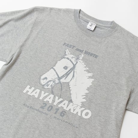 ハヤヤッコ グラフィカルTシャツBパターン（グレー/Gray）