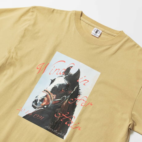 ウインドインハーヘア グラフィカルTシャツAパターン（ベージュ/Beige）