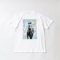 メロディーレーン グラフィカルTシャツAパターン（白/White）