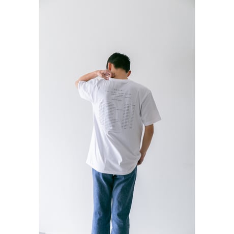 ソダシ引退記念グラフィカルTシャツ（Bパターン白/White）