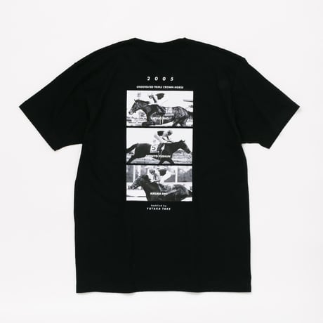 ディープインパクト グラフィカルTシャツBパターン（黒/Black）