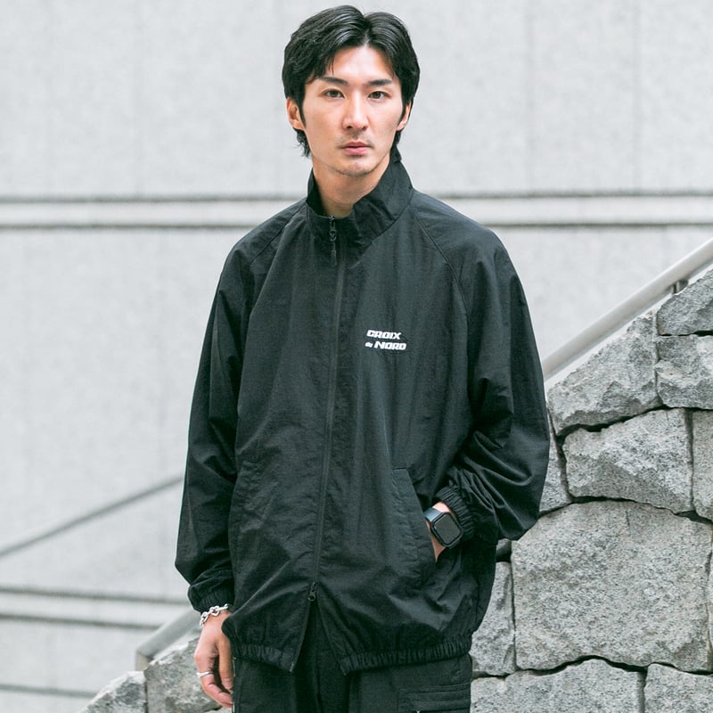 クロワデュノール グラフィカルブルゾン（黒/Black） | HORSEGOODSnet