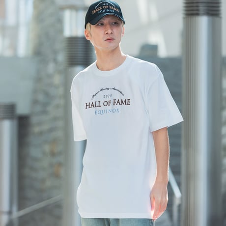 イクイノックス顕彰馬選定記念 グラフィカルTシャツBパターン（白/White）