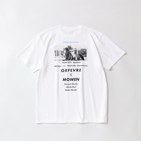メロディーレーン グラフィカルTシャツCパターン（白/White）
