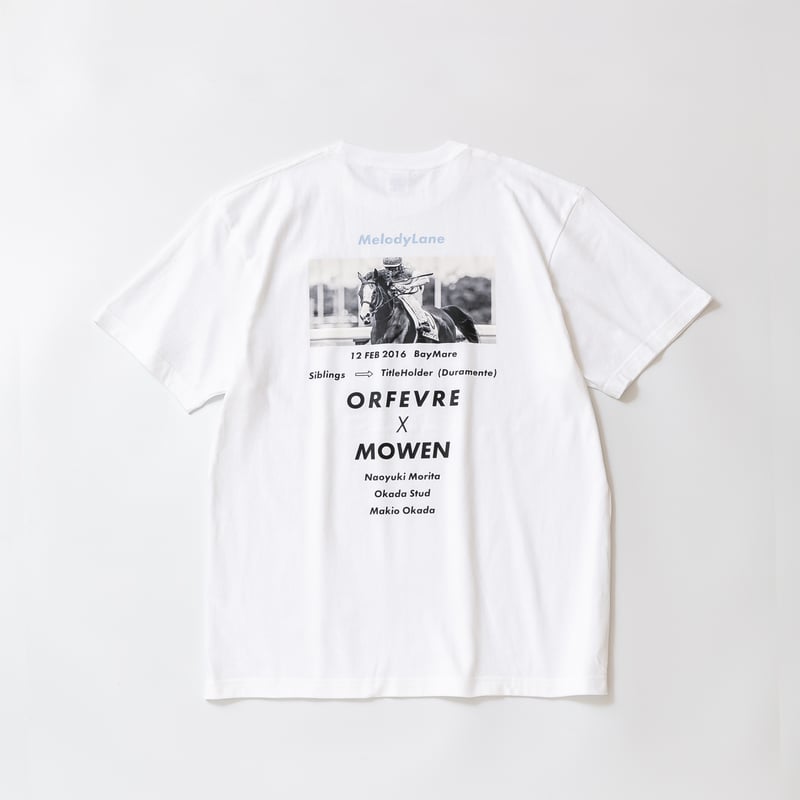 メロディーレーン グラフィカルTシャツCパターン（白/White