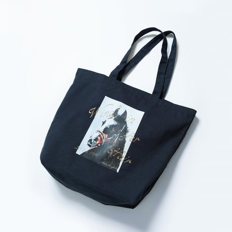 ウインドインハーヘア グラフィカルトートLサイズ（紺/Navy）