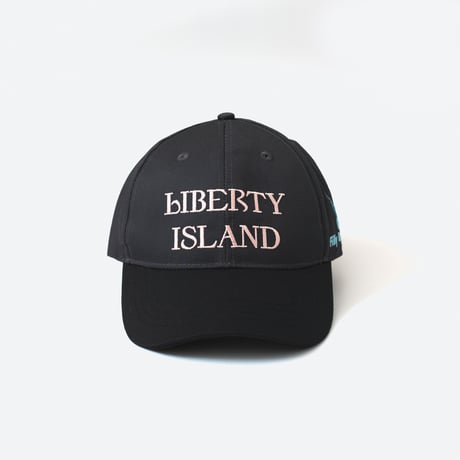 リバティアイランド メモリアルグッズ グラフィカルCAP（チャコールグレー/Charcoal gray）