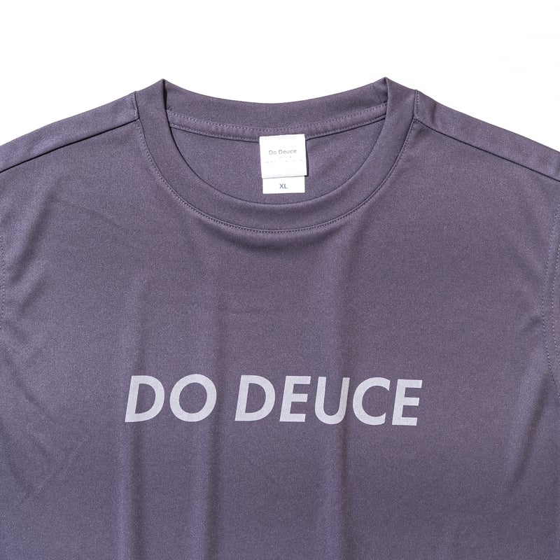 ドウデュース グラフィカルノースリーブTシャツ（紫/Purple