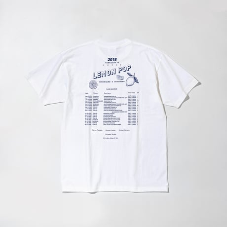 レモンポップ グラフィカルTシャツBパターン（白/White）