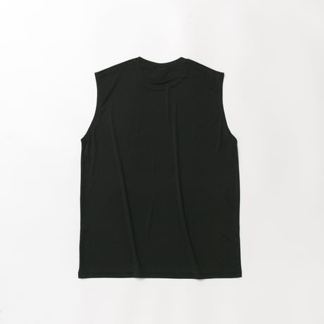 シャフリヤール グラフィカルノースリーブTシャツ（黒/Black）