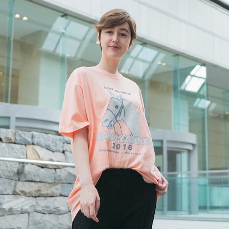 ハヤヤッコ グラフィカルTシャツBパターン（ピンク/Pink）