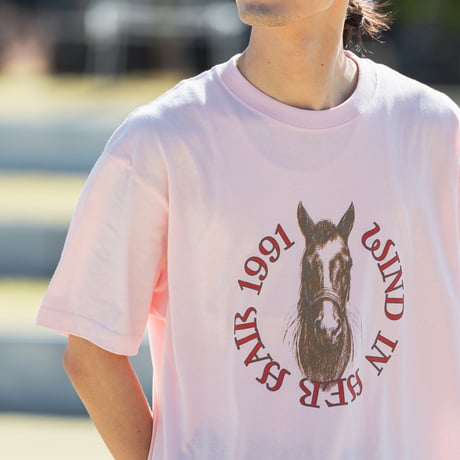 ウインドインハーヘア グラフィカルTシャツBパターン（ピンク/Pink）