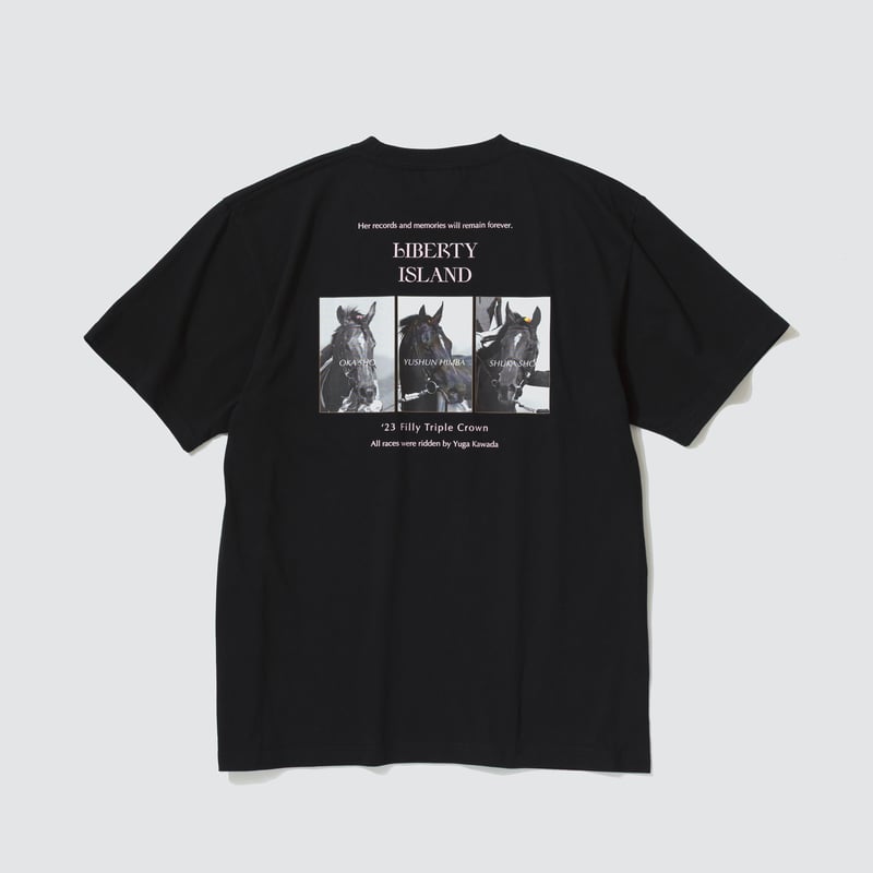 リバティアイランド メモリアルグッズ グラフィカルTシャツBパターン