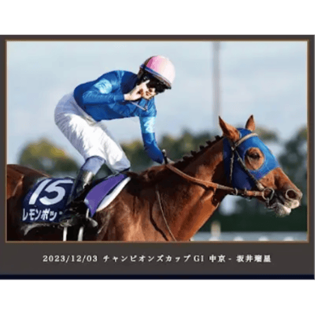 【数量５０個限定】レモンポップ引退記念写真デザインパネル（シリアルナンバー入り）