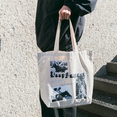 ディープインパクト グラフィカルトートLサイズ（生成り/Off-White）