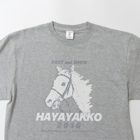ハヤヤッコ グラフィカルTシャツBパターン（グレー/Gray）