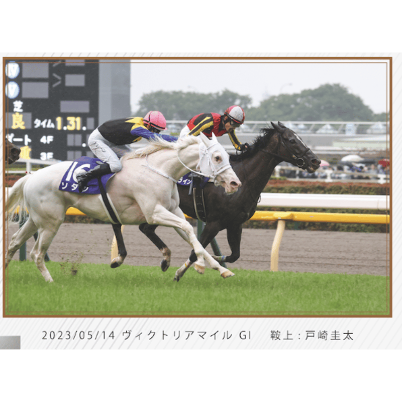 ソングライン　2023安田記念　ミニゼッケン 2023年 農林水産省賞典 安田記念 JRA