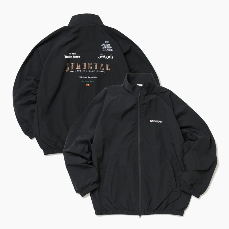 シャフリヤール グラフィカルブルゾン（黒/Black） | HORSEGOODSnet