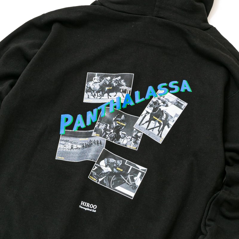 パンサラッサ引退記念グラフィカルパーカー（黒/Black