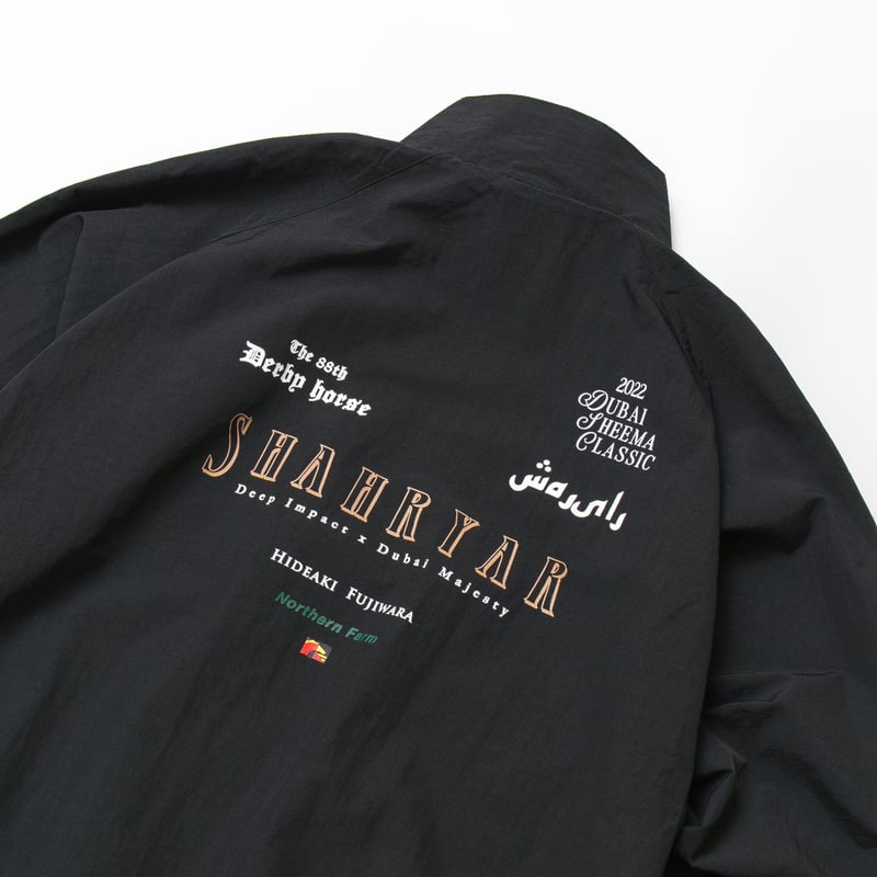 シャフリヤール グラフィカルブルゾン（黒/Black） | HORSEGOODSnet