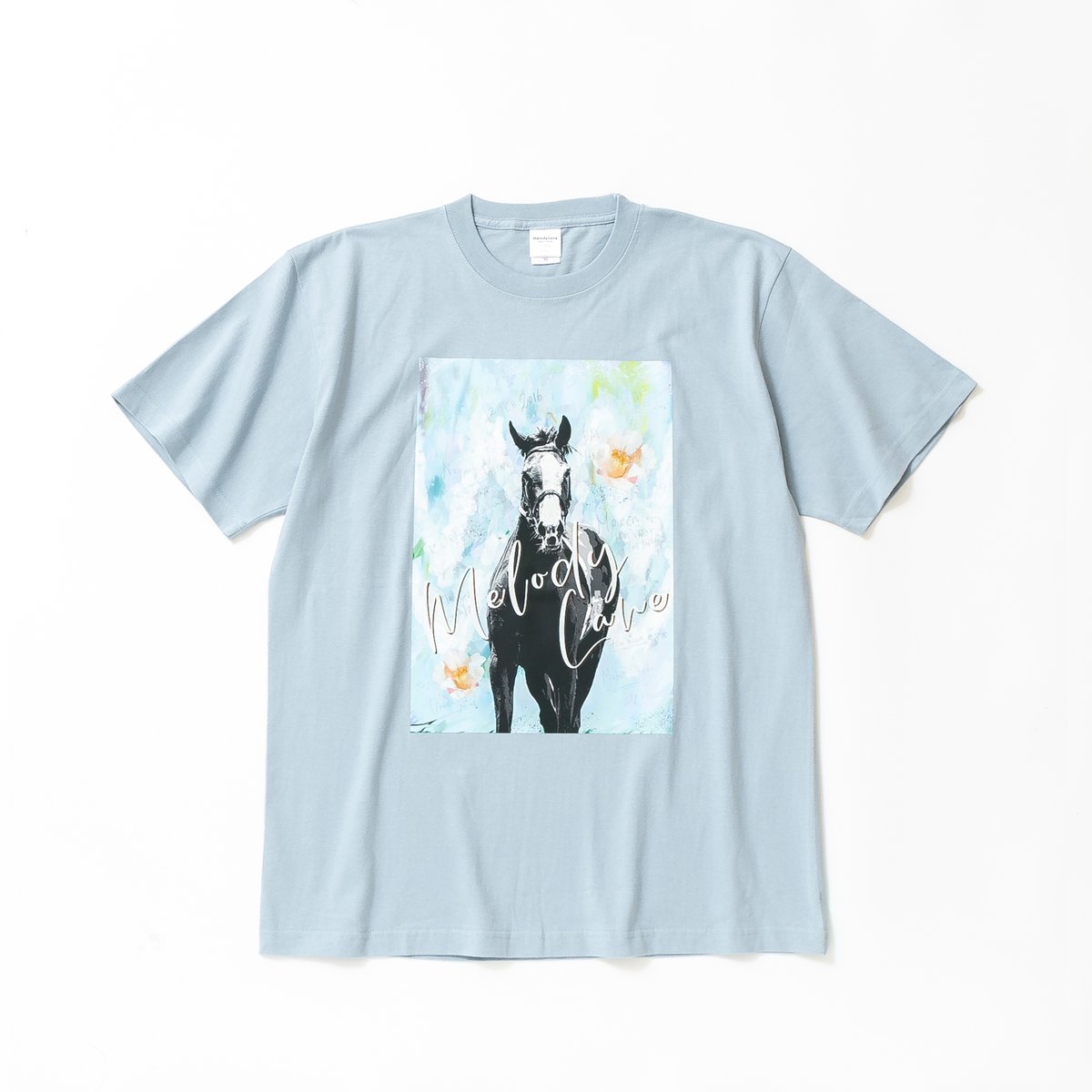 メロディーレーン グラフィカルTシャツAパターン（青/Blue